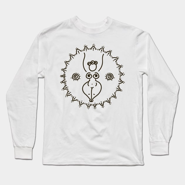 Female #03 Long Sleeve T-Shirt by Olga Berlet